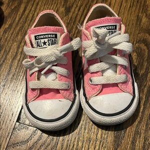 Converse Kids Sneakers in Pink and White